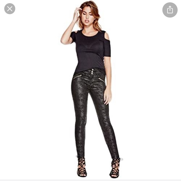 Erin Animal print Jeggings - Picture 2 of 9